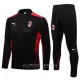 AC Milan Komplet Sweatshirts Četvrt-Zip 2022/23 Crna