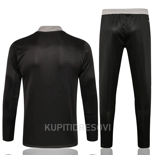 Dječji Juventus Komplet Sweatshirts Četvrt-Zip 2022/23 Tamno siva