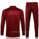 Dječji Liverpool Komplet Sweatshirts Četvrt-Zip 2022/23 Crvena