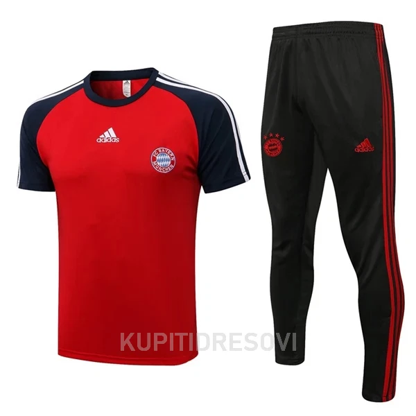 FC Bayern München Trening Dres Komplet 2022/23 Crveno plava