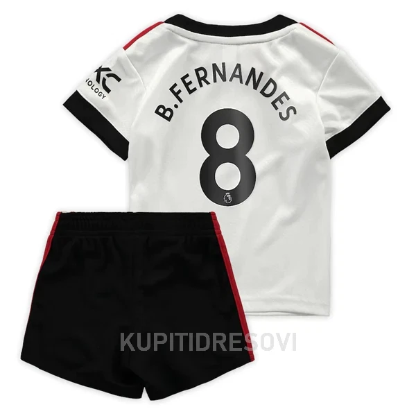 Dječji Dresovi Manchester United Bruno Fernandes 8 Gostujući 2022/23