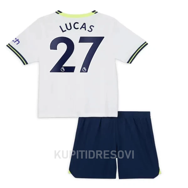 Dječji Dresovi Tottenham Hotspur Lucas 27 Domaći 2022/23