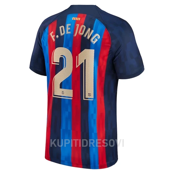 Dresovi FC Barcelona Frenkie de Jong 21 Domaći 2022/23