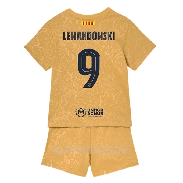 Dječji Dresovi FC Barcelona Lewandowski 9 Gostujući 2022/23
