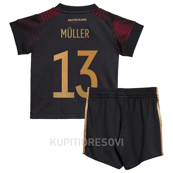 Dječji Dresovi Njemačka Müller 13 Gostujući SP 2022
