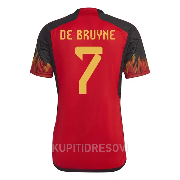 Dresovi Belgija De Bruyne 7 Domaći SP 2022