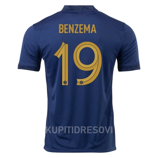 Dresovi Francuska Benzema 19 Domaći SP 2022