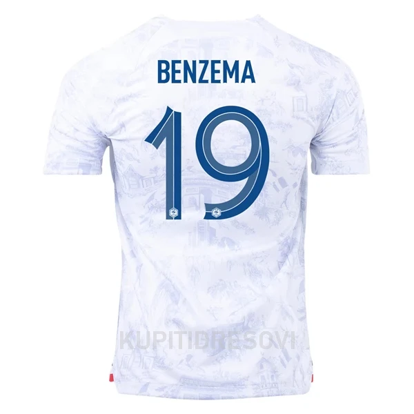 Dresovi Francuska Benzema 19 Gostujući SP 2022
