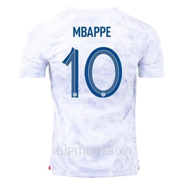 Dresovi Francuska Mbappé 10 Gostujući SP 2022