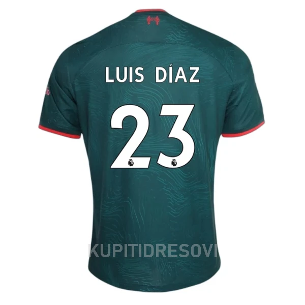Dresovi Liverpool Luis Díaz 23 Treći 2022/23