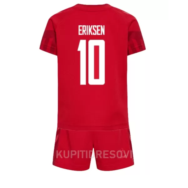Dječji Dresovi Danska Christian Eriksen 10 Domaći SP 2022