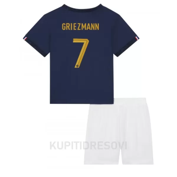 Dječji Dresovi Francuska Antoine Griezmann 7 Domaći SP 2022