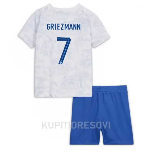 Dječji Dresovi Francuska Antoine Griezmann 7 Gostujući SP 2022