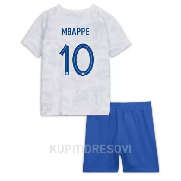 Dječji Dresovi Francuska Kylian Mbappé 10 Gostujući SP 2022