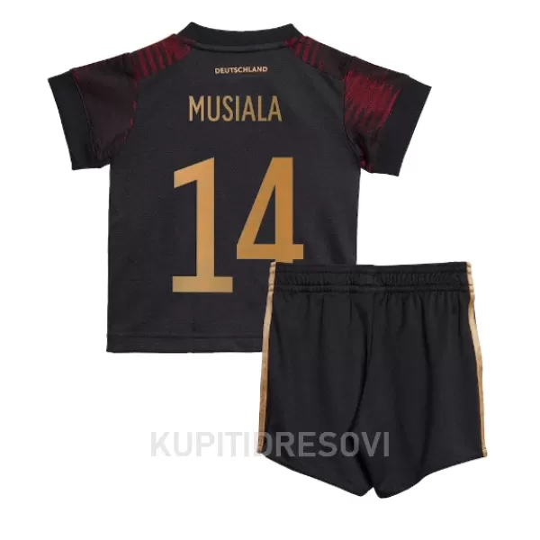 Dječji Dresovi Njemačka Jamal Musiala 14 Gostujući SP 2022