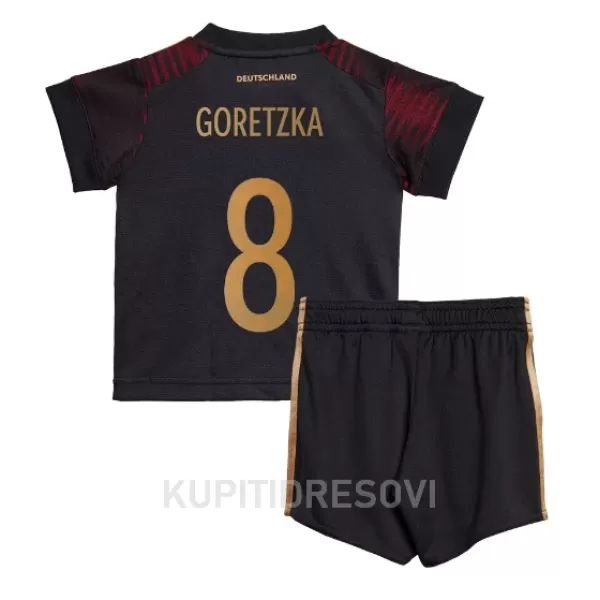 Dječji Dresovi Njemačka Leon Goretzka 8 Gostujući SP 2022