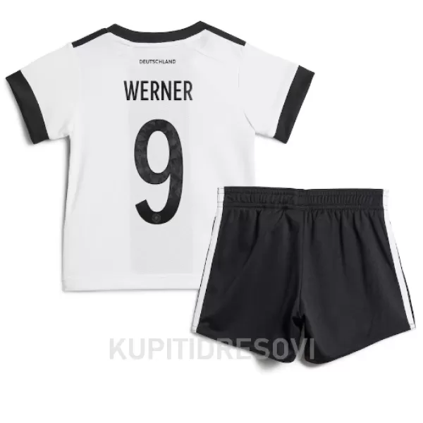 Dječji Dresovi Njemačka Timo Werner 9 Domaći SP 2022