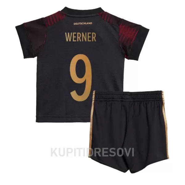 Dječji Dresovi Njemačka Timo Werner 9 Gostujući SP 2022