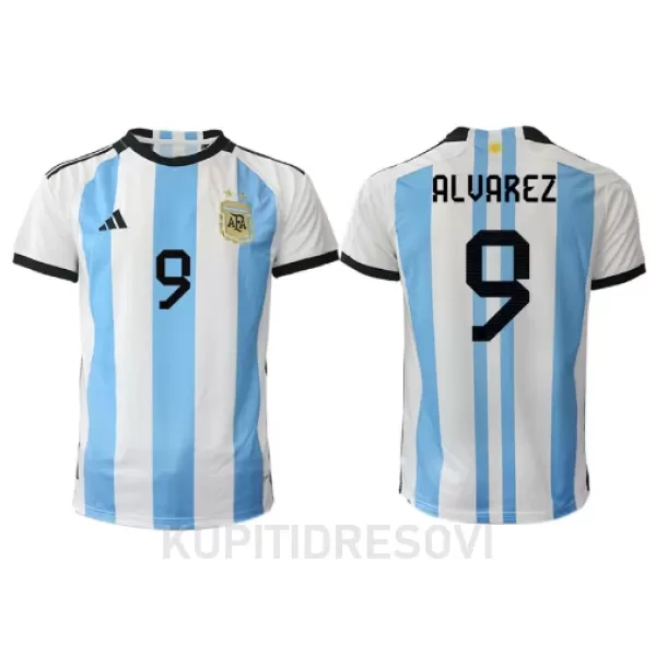 Dresovi Argentina Julian Alvarez 9 Domaći SP 2022