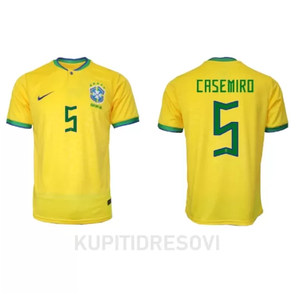 Dresovi Brazil Casemiro 5 Domaći SP 2022