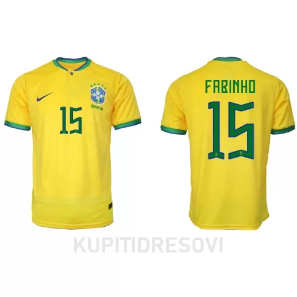 Dresovi Brazil Fabinho 15 Domaći SP 2022