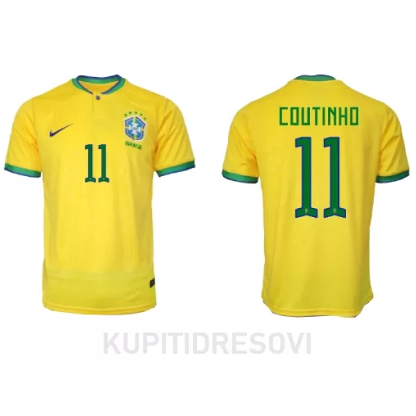 Dresovi Brazil Philippe Coutinho 11 Domaći SP 2022