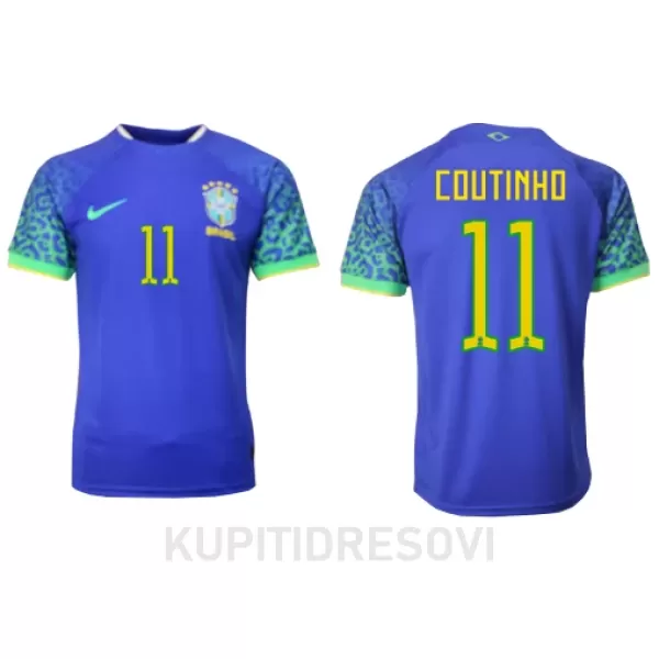 Dresovi Brazil Philippe Coutinho 11 Gostujući SP 2022