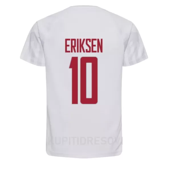 Dresovi Danska Christian Eriksen 10 Gostujući SP 2022