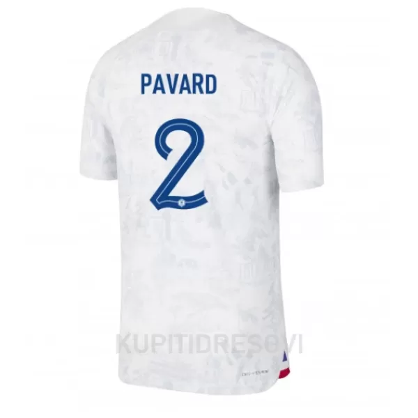 Dresovi Francuska Benjamin Pavard 2 Gostujući SP 2022