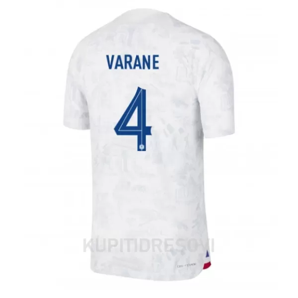 Dresovi Francuska Raphael Varane 4 Gostujući SP 2022