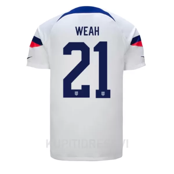 Dresovi SAD Timothy Weah 21 Domaći SP 2022