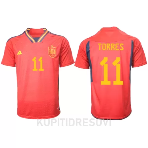 Dresovi Španjolska Ferran Torres 11 Domaći SP 2022