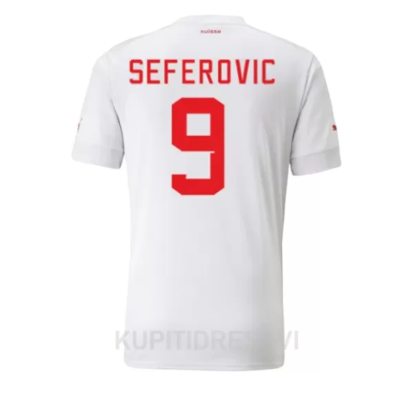 Dresovi Švicarska Haris Seferovic 9 Gostujući SP 2022