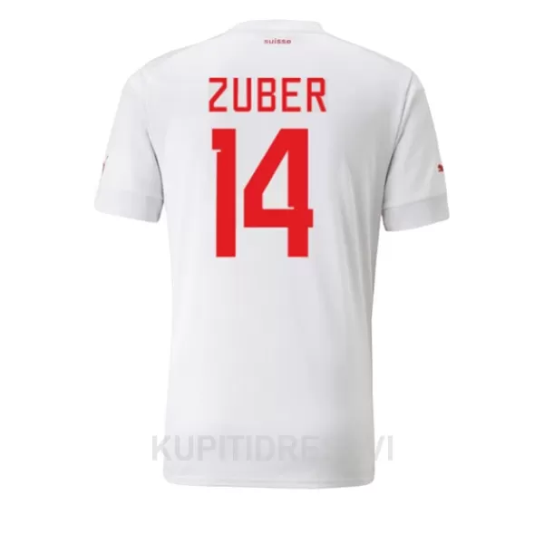 Dresovi Švicarska Steven Zuber 14 Gostujući SP 2022