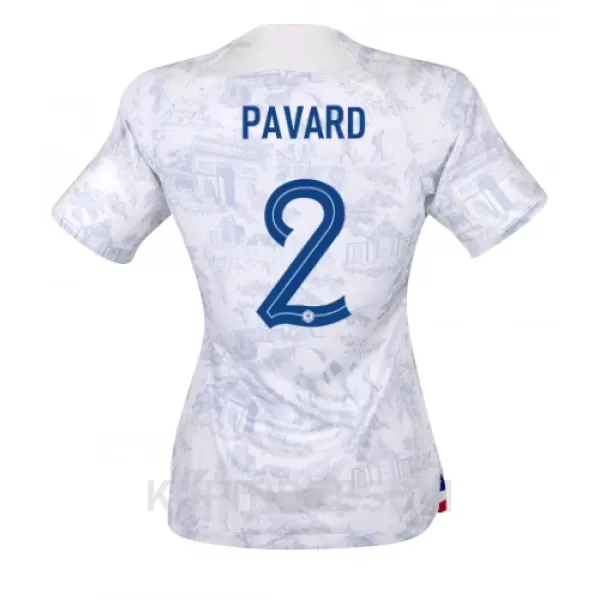 Ženski Dresovi Francuska Benjamin Pavard 2 Gostujući SP 2022