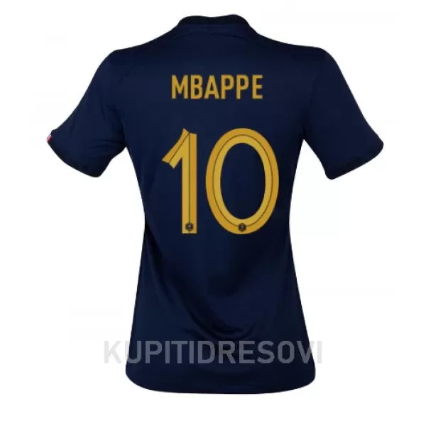 Ženski Dresovi Francuska Kylian Mbappé 10 Domaći SP 2022