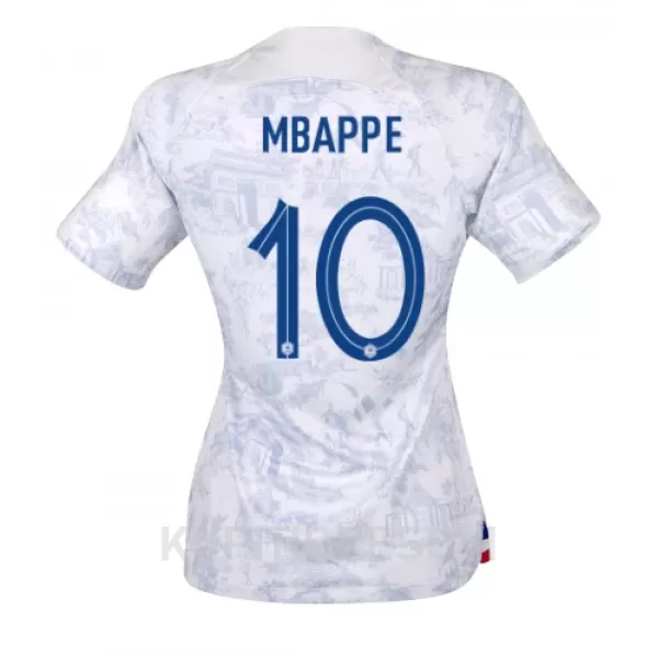 Ženski Dresovi Francuska Kylian Mbappé 10 Gostujući SP 2022