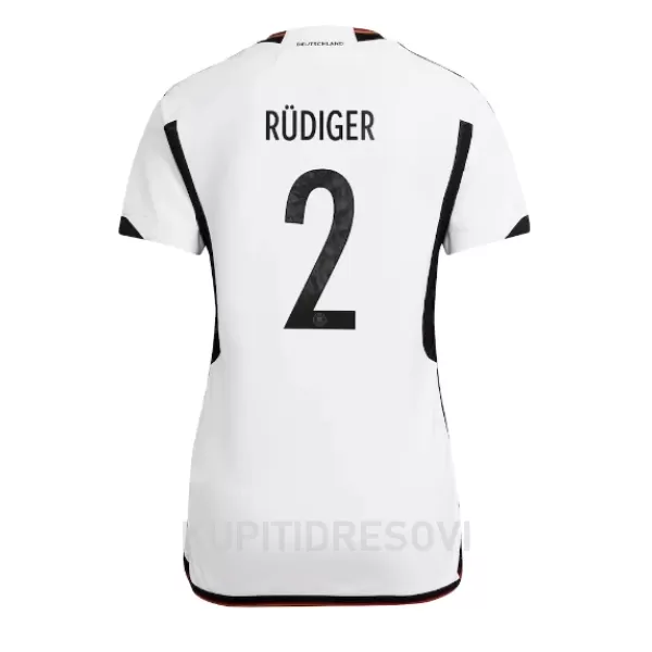 Ženski Dresovi Njemačka Antonio Rudiger 2 Domaći SP 2022