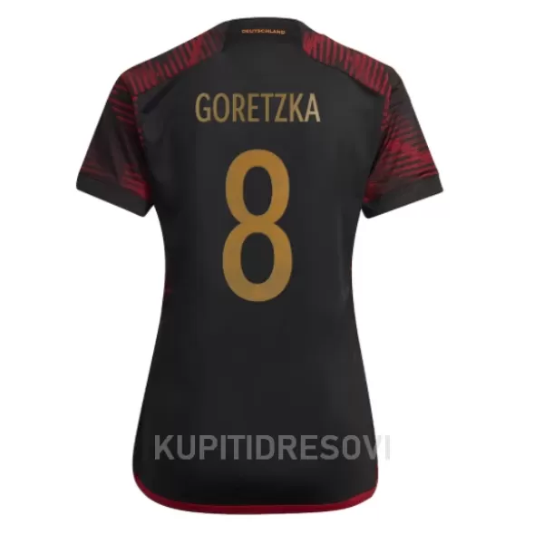 Ženski Dresovi Njemačka Leon Goretzka 8 Gostujući SP 2022