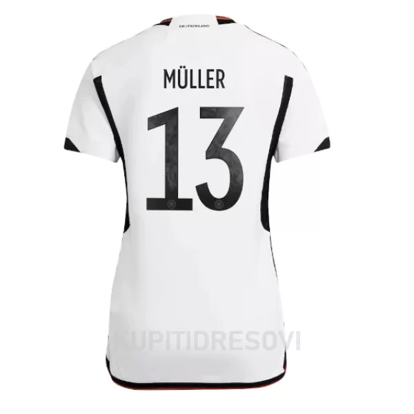 Ženski Dresovi Njemačka Thomas Müller 13 Domaći SP 2022