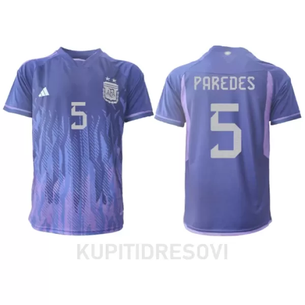 Dresovi Argentina Leandro Paredes 5 Gostujući SP 2022