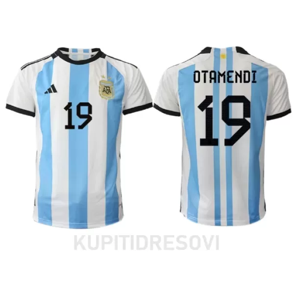 Dresovi Argentina Nicolas Otamendi 19 Domaći SP 2022