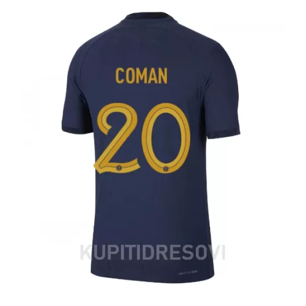 Dresovi Francuska Kingsley Coman 20 Domaći SP 2022