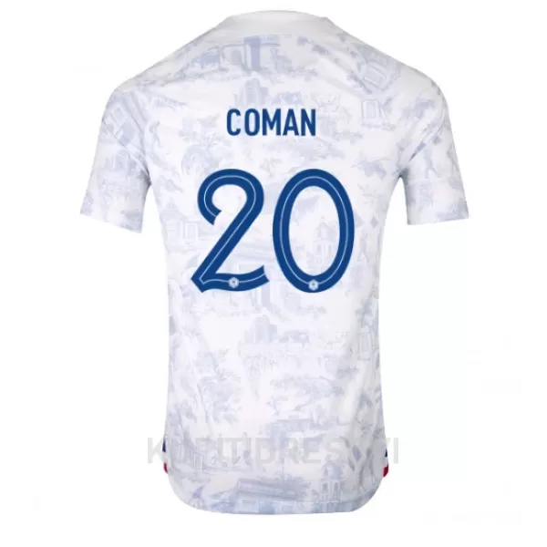 Dresovi Francuska Kingsley Coman 20 Gostujući SP 2022