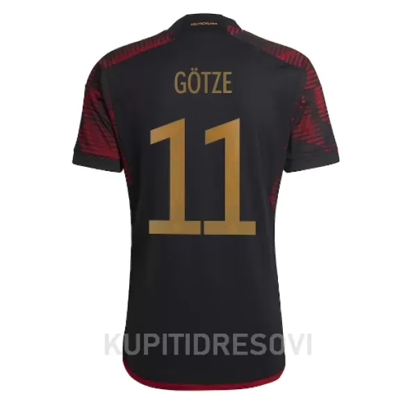 Dresovi Njemačka Mario Gotze 11 Gostujući SP 2022