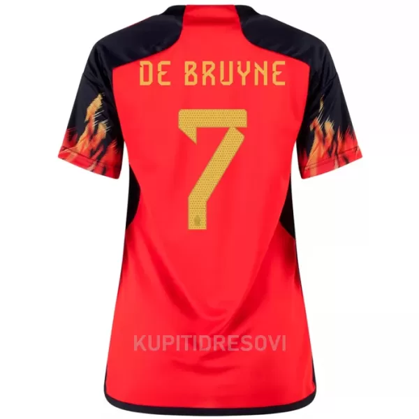 Ženski Dresovi Belgija DE BRUYNE 7 Domaći SP 2022