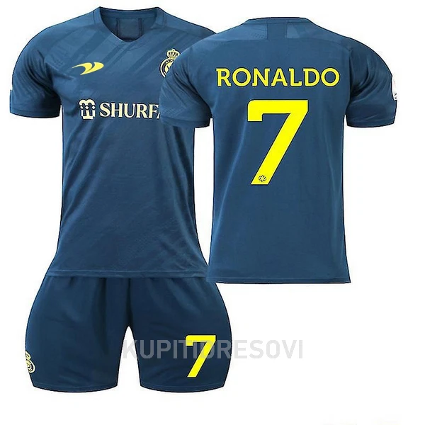 Dječji Dresovi Al Nassr Ronaldo 7 Gostujući 2022/23