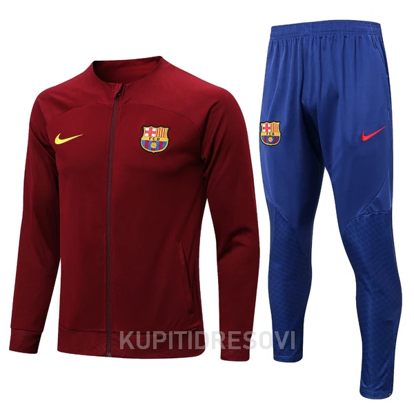 Barcelona Komplet Sweatshirts 2022/23 Crvena