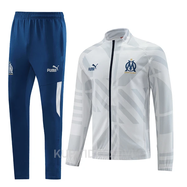 Olympique Marseille Komplet Sweatshirts 2022/23 Bijela