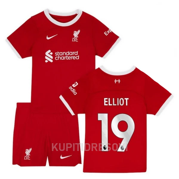 Dječji Dresovi Liverpool Elliot 19 Domaći 2023/24